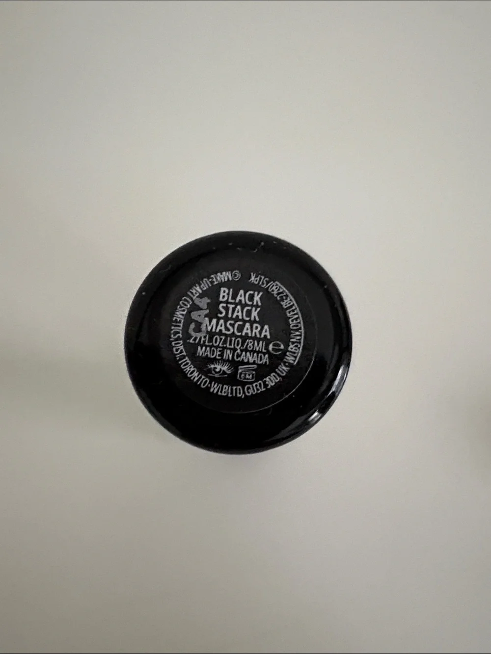 NWT / NIB MAC Cosmetics Mini Macstack Mascara - Black Stain